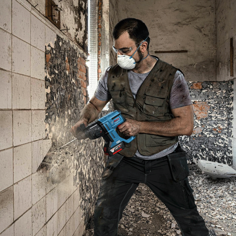 Bosch GBH 18V-21 Kit L-BOXX Akku-Bohrhammer