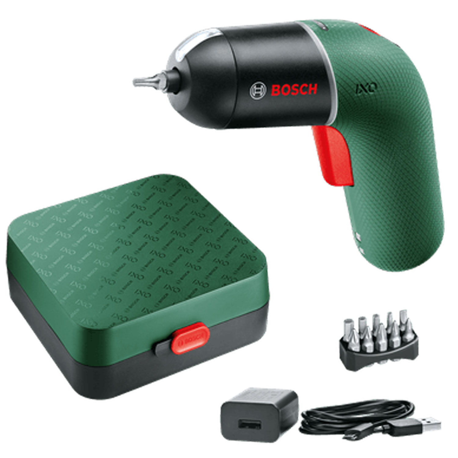 Bosch IXO 6. Generation Akku-Schrauber Set mit LadestationWiederholen