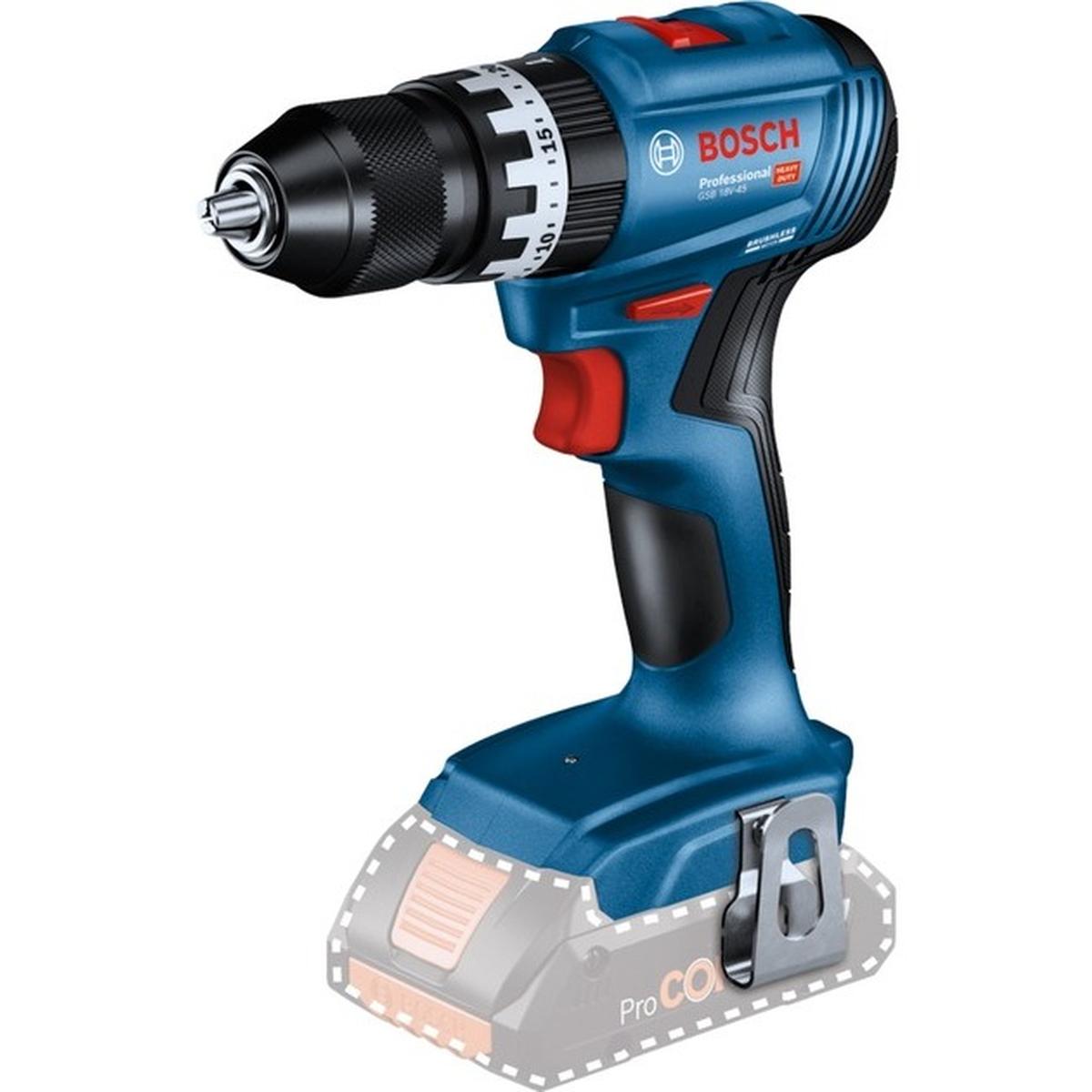Bosch GSB 18V-45 Professional 18V System Akku-Schlagbohrschrauber
