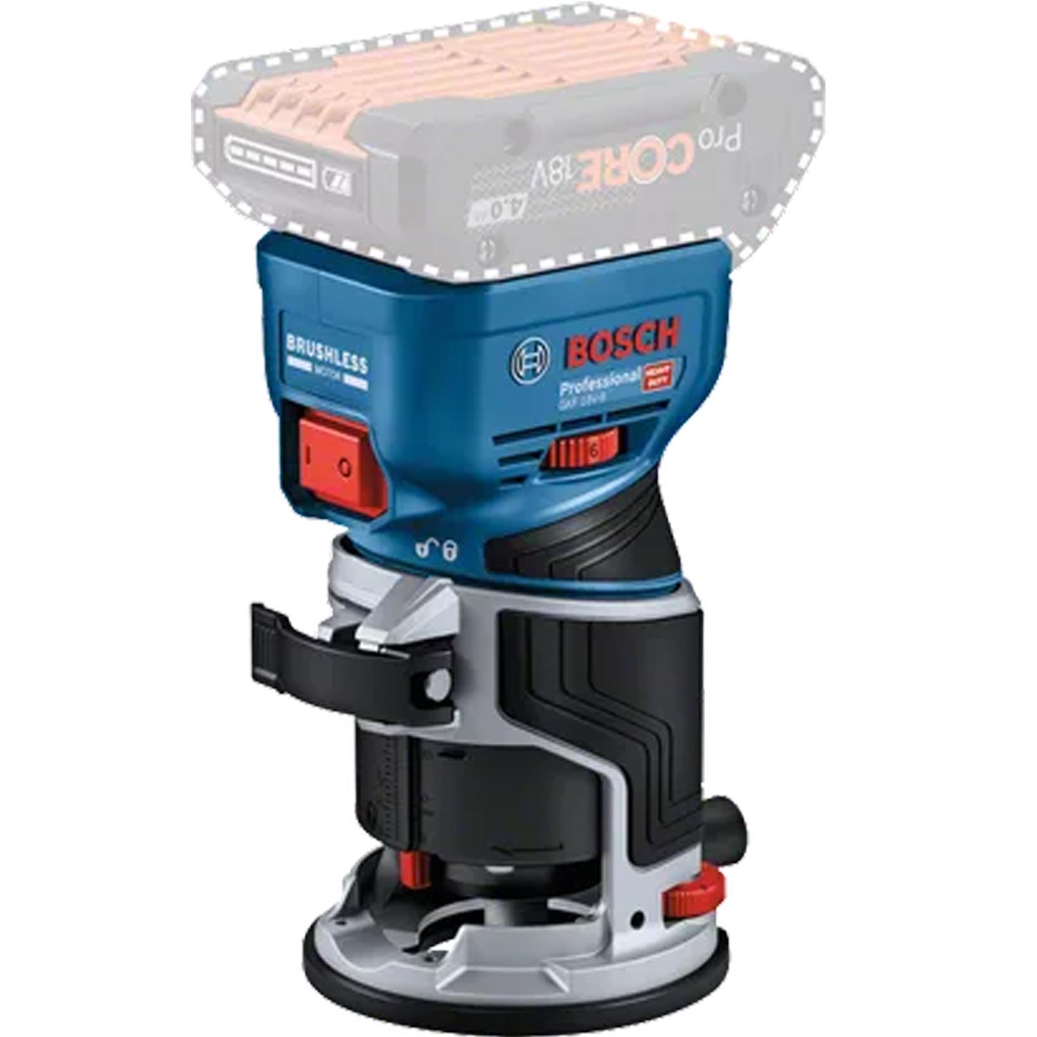 Bosch Professional GKF 18V-8 Akku-Kantenfräse