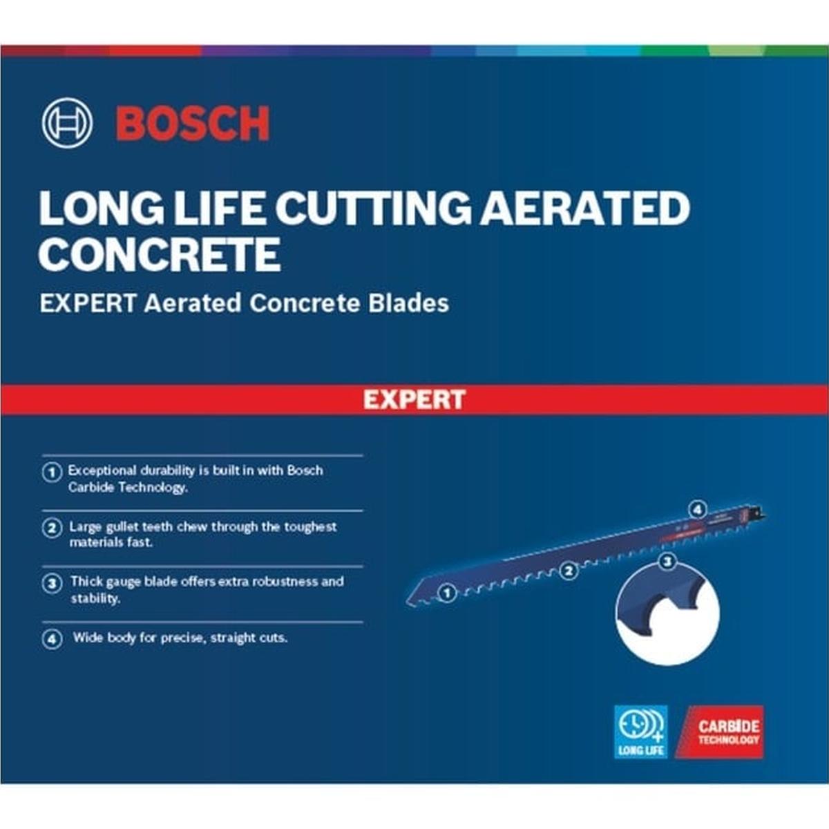 Bosch Expert Aerated Concrete S2041HM Säbelsägeblatt (400 mm)