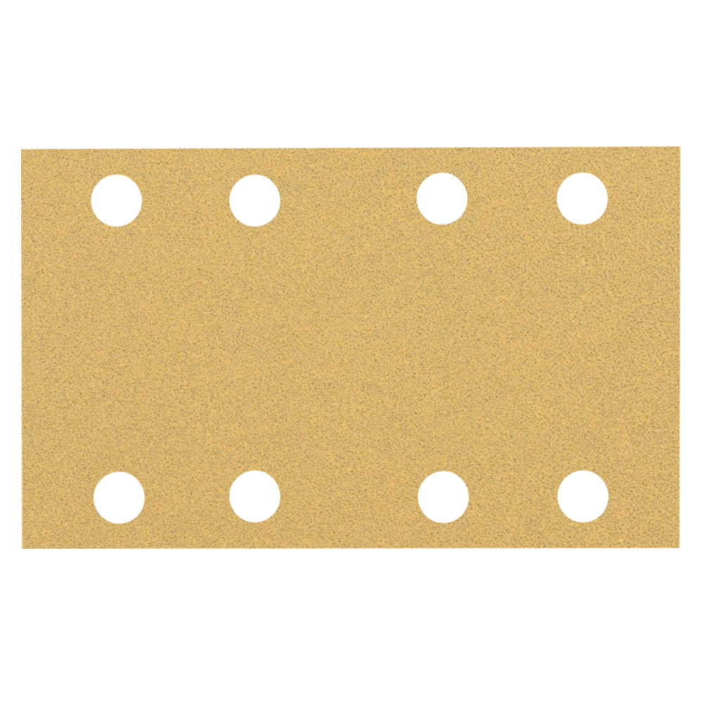 Bosch Expert C470 Schleifpapier 10 Stück (80x133 mm, Körnung 80, 8 Löcher)