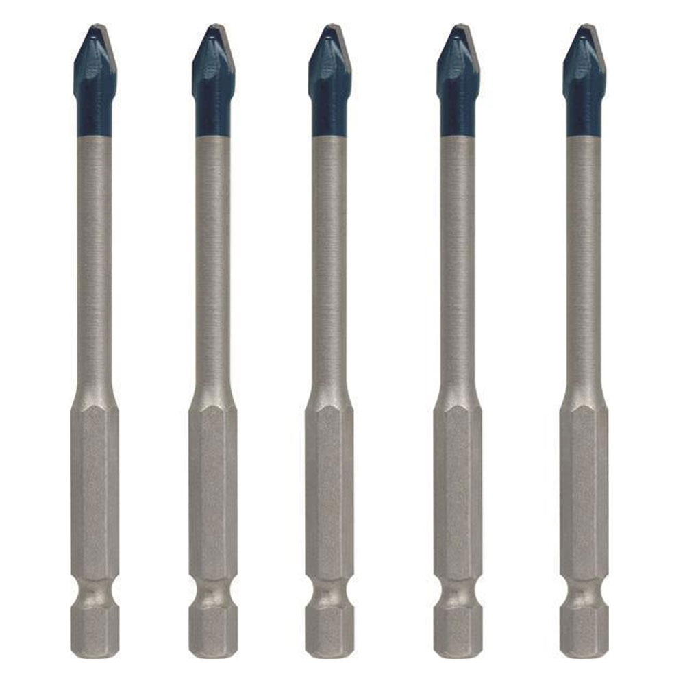 Bosch Expert HEX-9 HardCeramic Bohrer Set 5 Stück (Ø 6 mm)