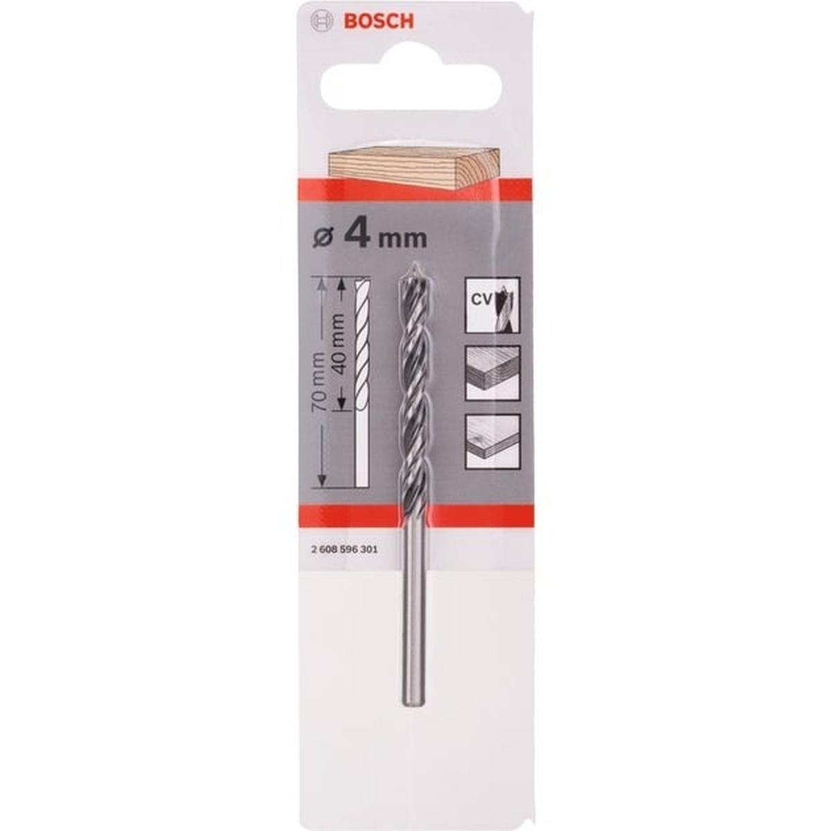 Bosch Professional Holzspiralbohrer (Ø 4 x 43 x 75 mm)