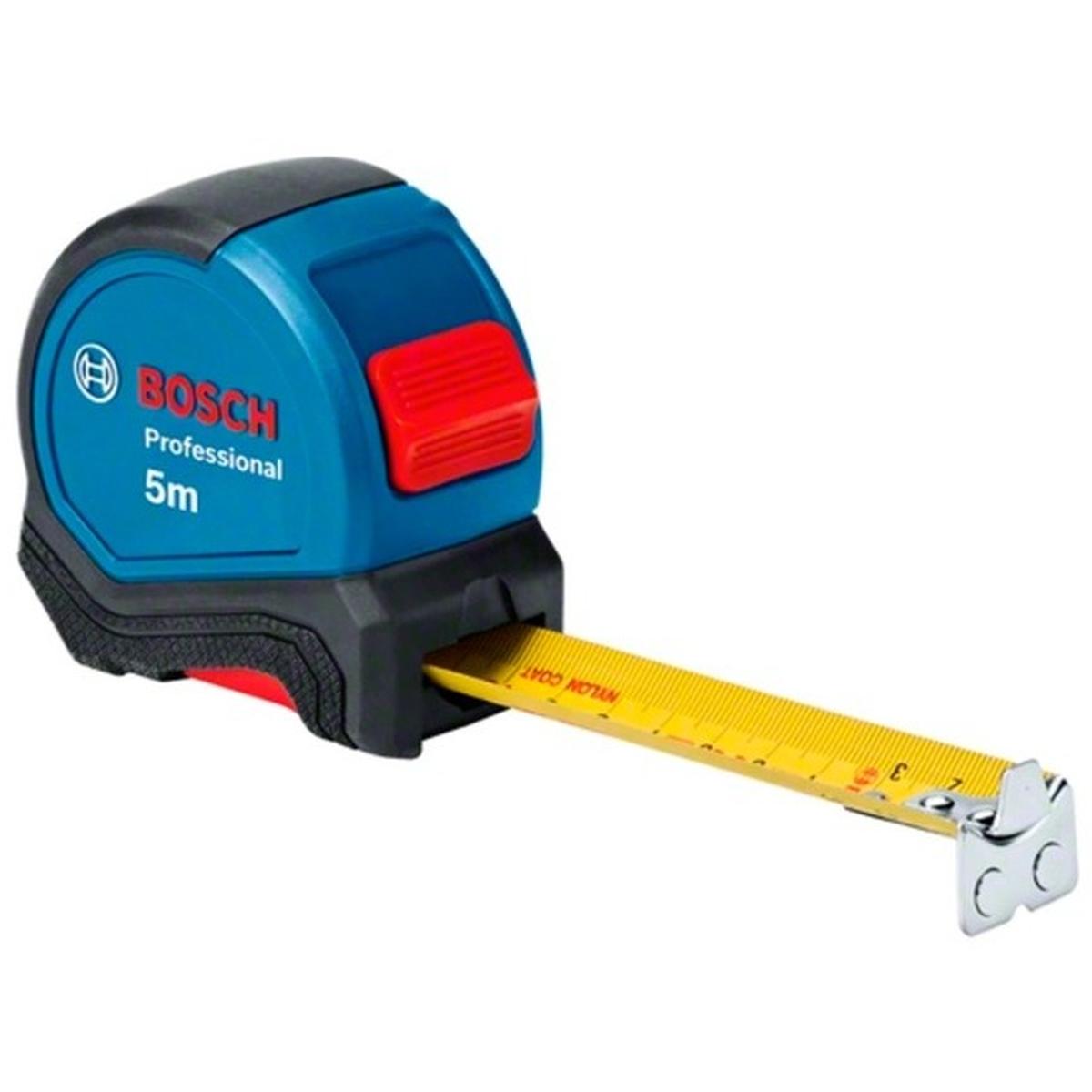 Bosch Professional Maßband 5m (27 mm Nylon-Stahlband)