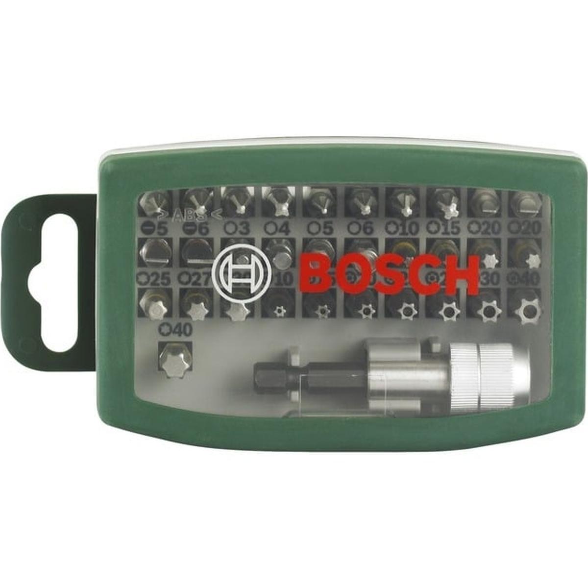 Bosch Schrauberbit-Set 32-teilig (PH-, PZ-, Hex-, T-, TH-, S-Bit)