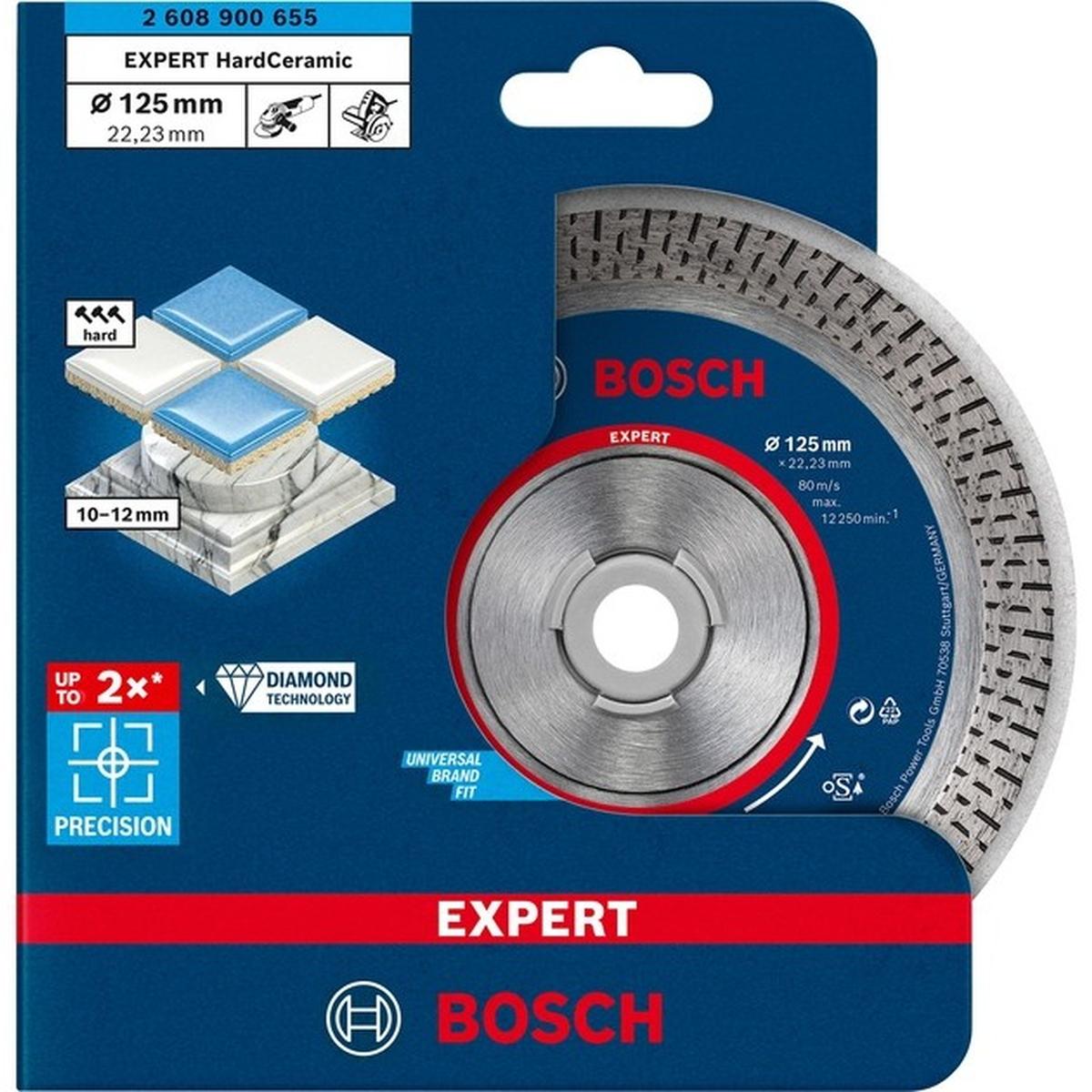 Bosch EXPERT HardCeramic Diamanttrennscheibe 125mm