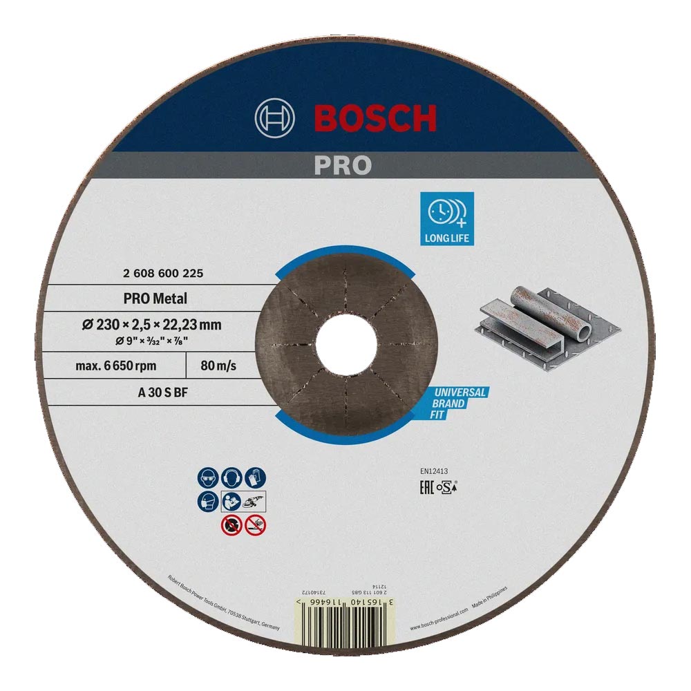 Bosch PRO Metal Longlife Trennscheibe 230mm (2608600225)