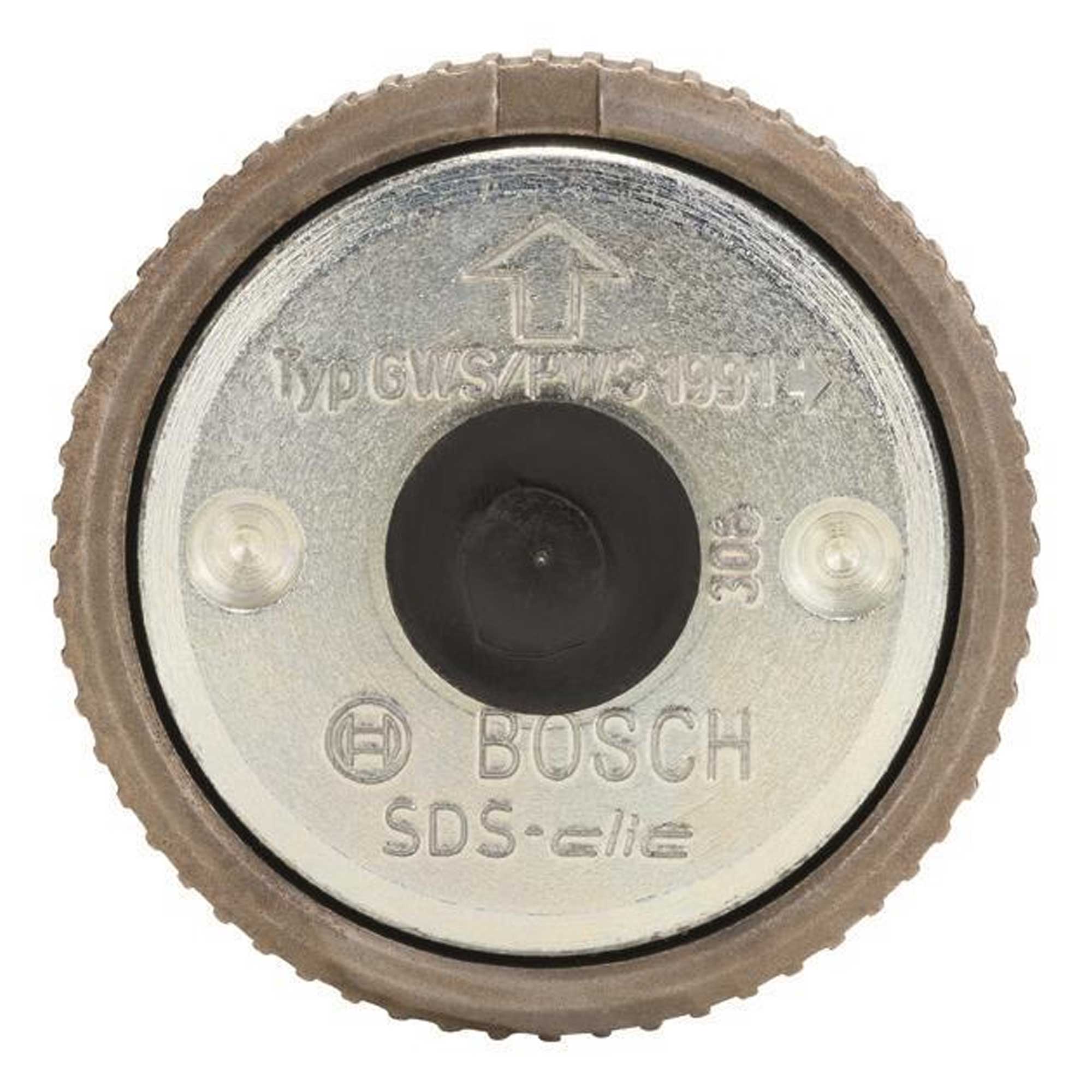 Bosch 1603340031 Schnellspannmutter SDS Clic M14 für Winkelschleifer silber