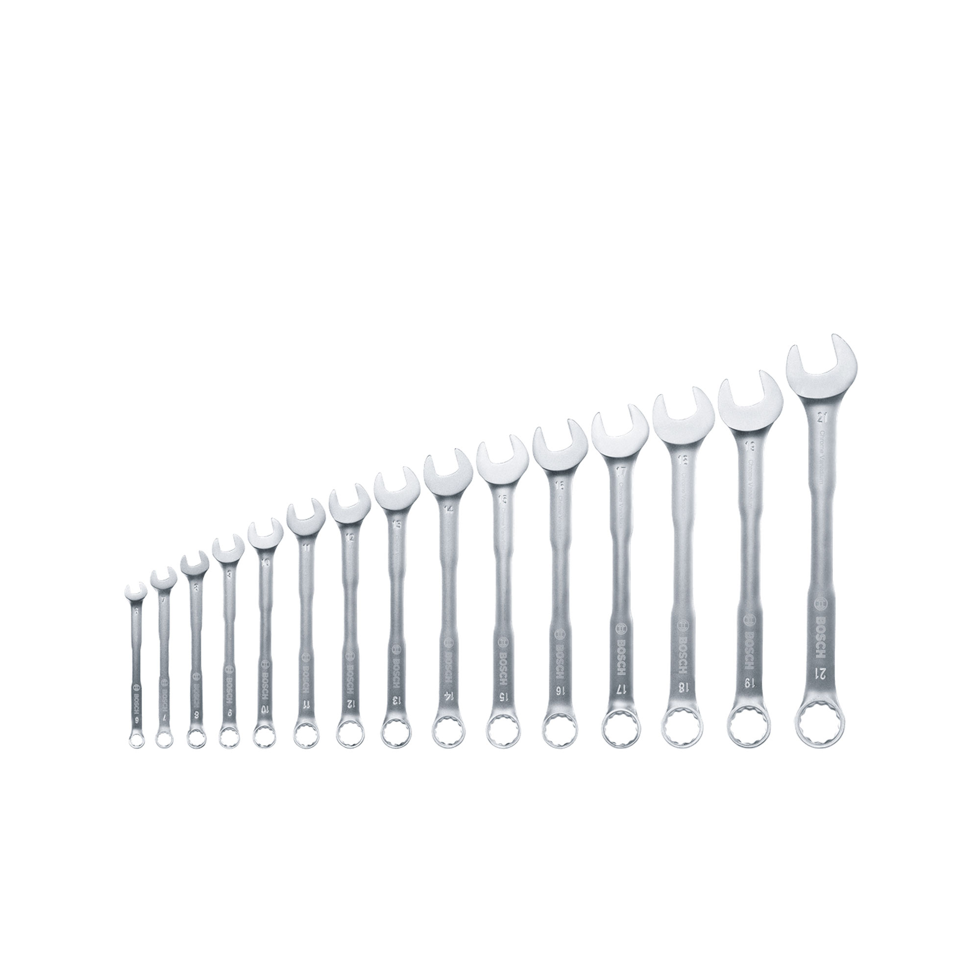 Bosch 15-teilig Ringmaulschlüssel-Set
