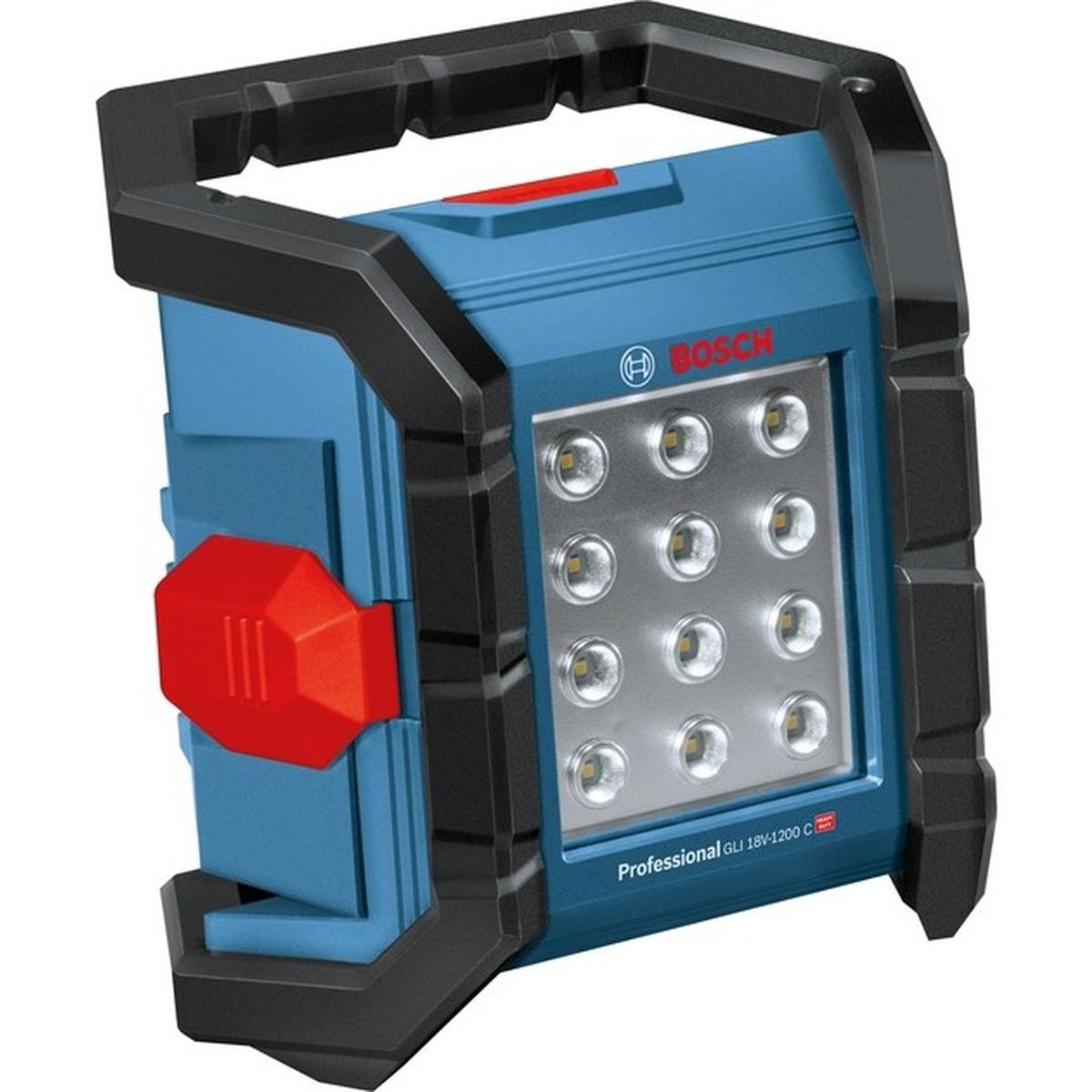 Bosch Professional GLI 18V-1200 C Akku-LED-Baustellenlampe