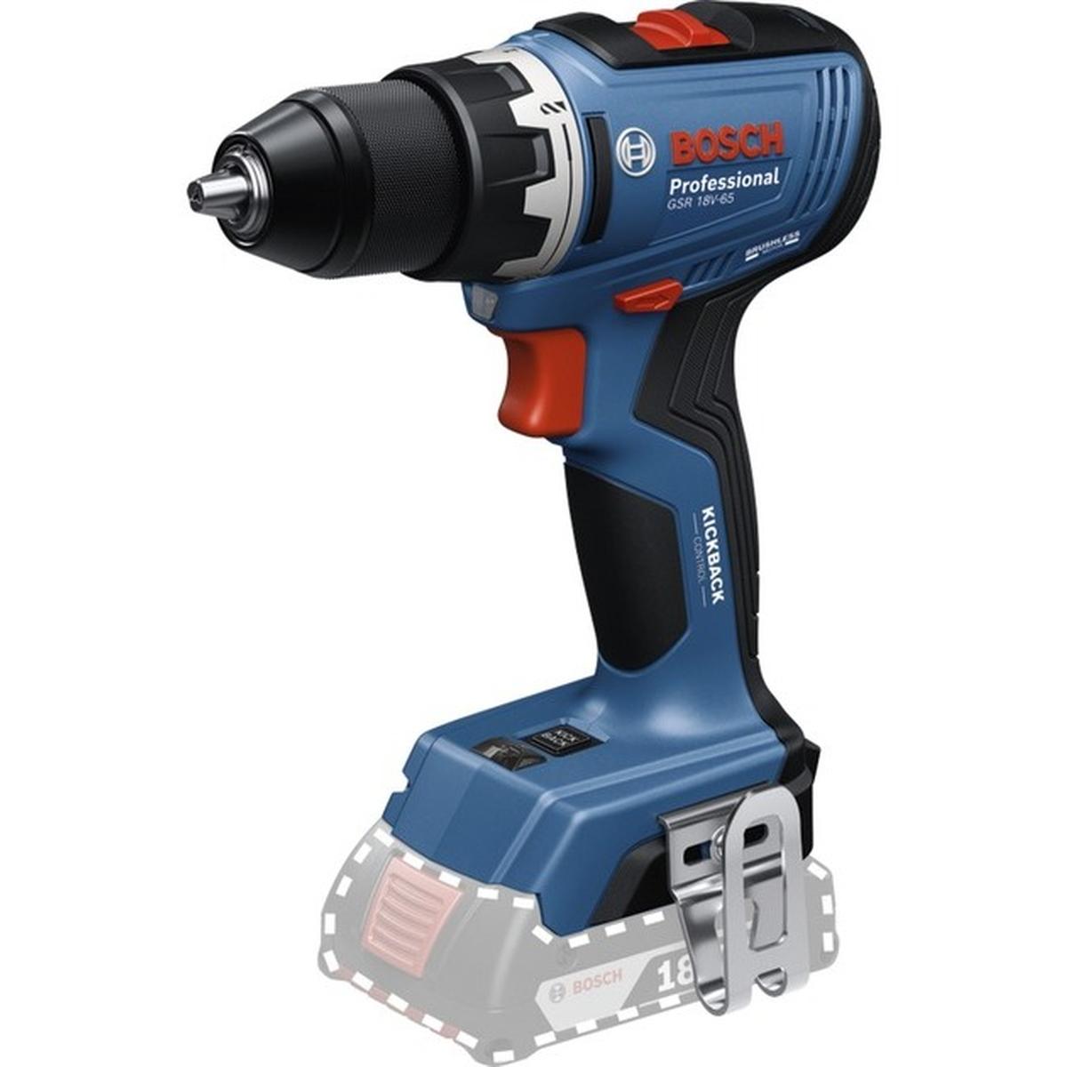 Bosch Professional GSR 18V-65 Akku-Bohrschrauber