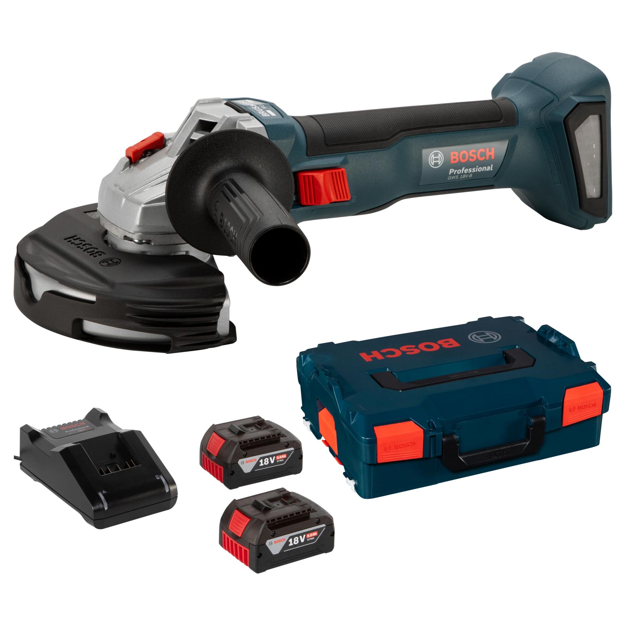 Bosch Professional 18V System GWS 18V-8 Akku-Winkelschleifer
