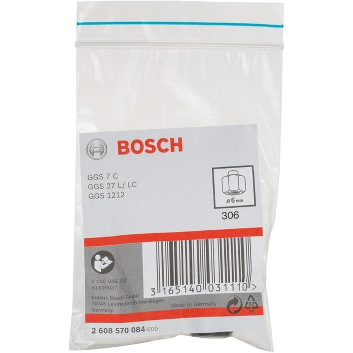 Bosch 6mm Spannzange mit Spannmutter