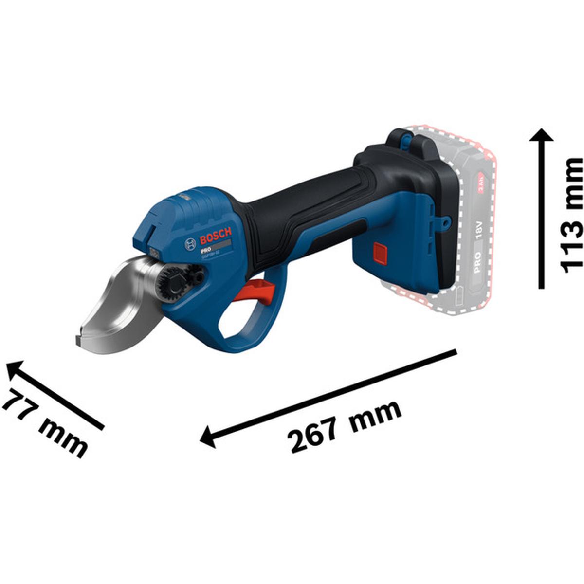 Bosch Professional GGP 18V-32 18V Akku-Gartenschere solo