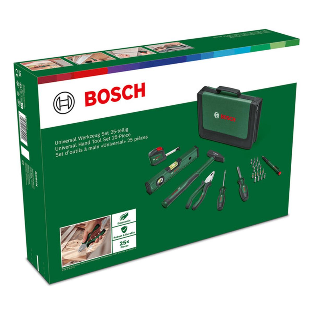 Bosch Universal Handwerkzeug-Set 25-teilig