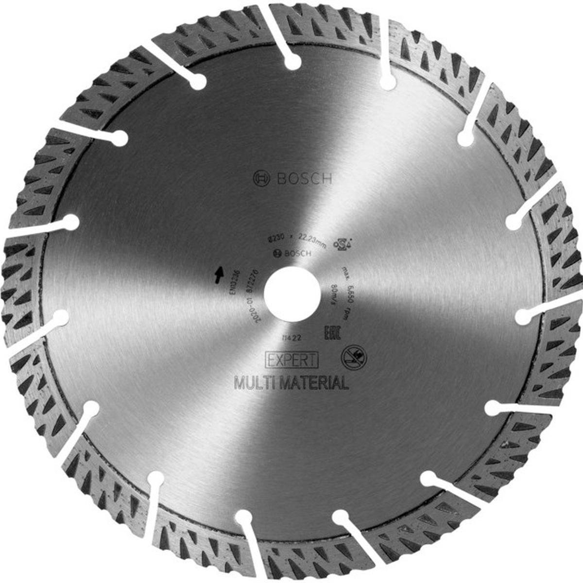 Bosch Expert 2608900663 Multi Material 230mm Diamant-Trennscheibe