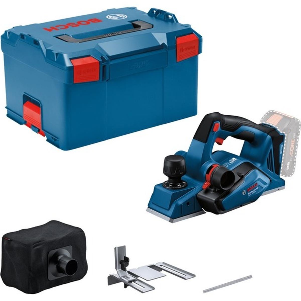 Bosch Professional GHO 18V-26 18V Akku-Hobel ohne Akku L-BOXX