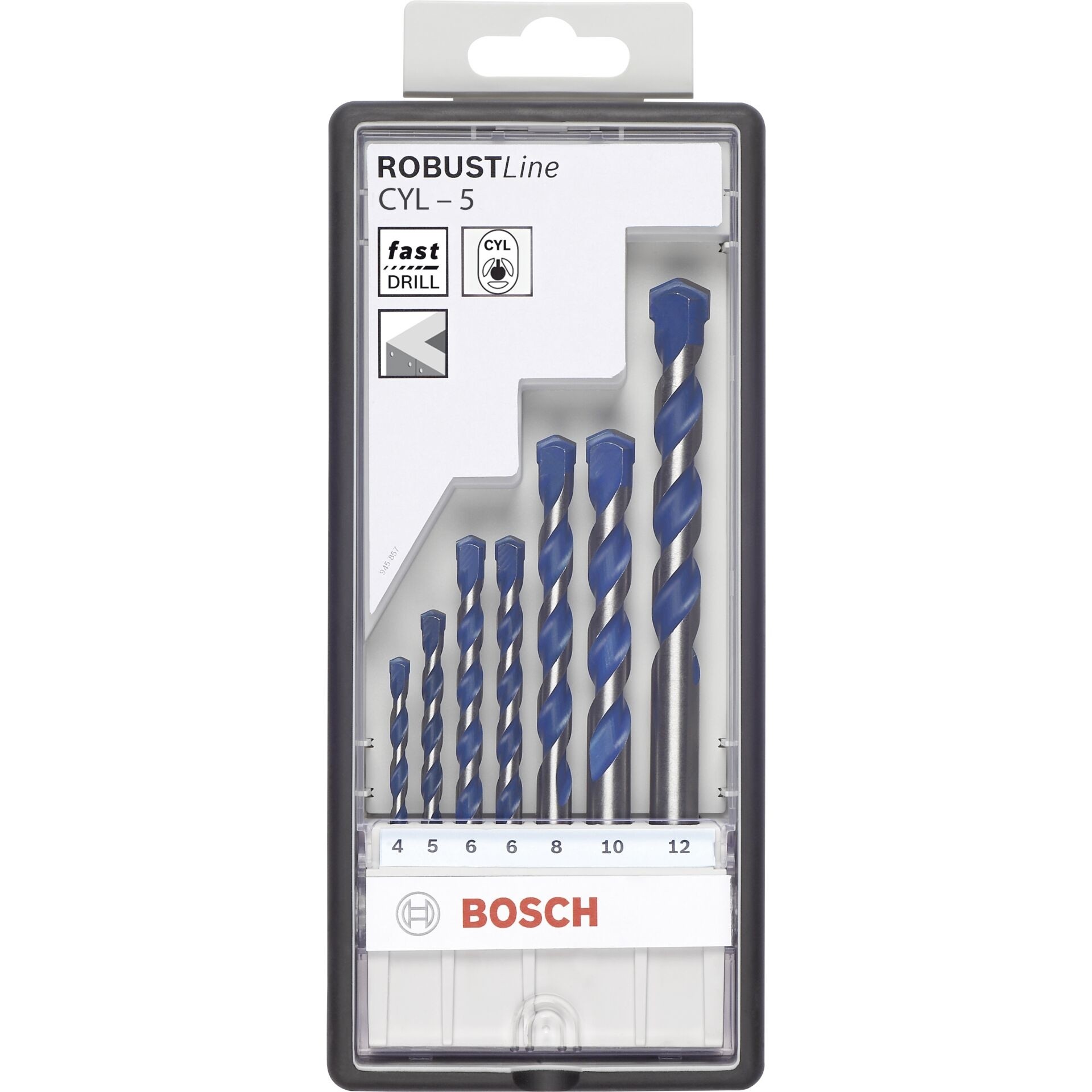 Bosch Professional CYL-5 Robust Line Betonbohrer-Set 7-tlg.