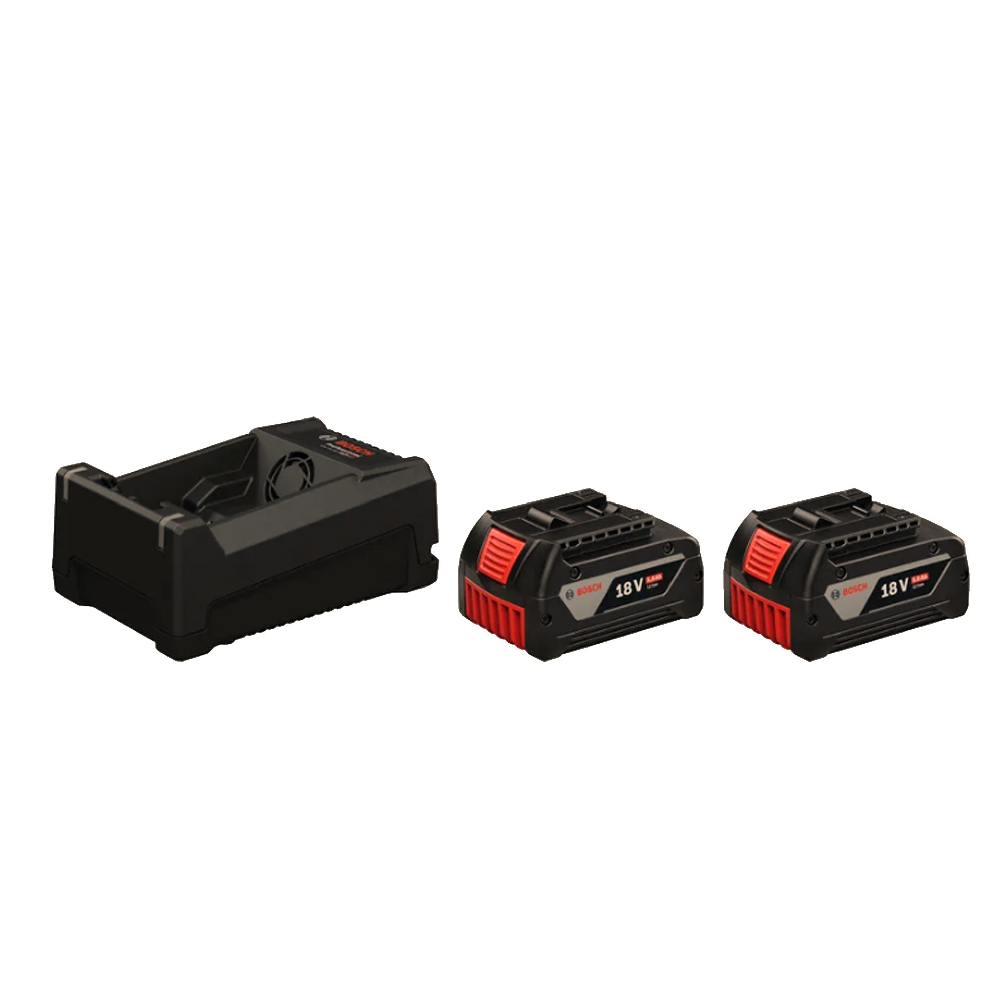 Bosch Professional 1600A03CH1 Starter-Set 2x GBA 18V 5,0Ah + GAL 12V/18 Akku-Ladegerät