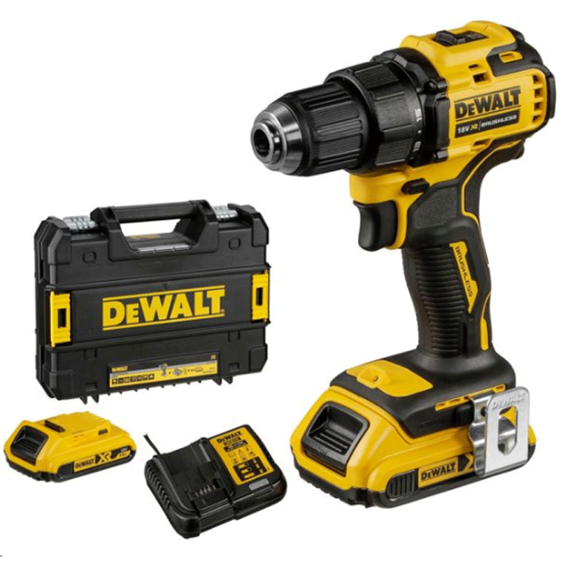 DeWalt DCD708D2T-QW Akku-Bohrschrauber 18V, 2 Ah