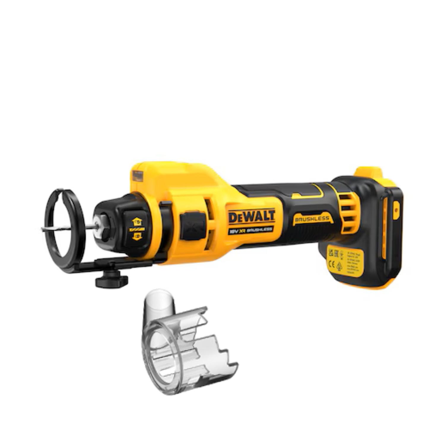 DeWalt DCE555N 18V Akku-Trockenbaufräse