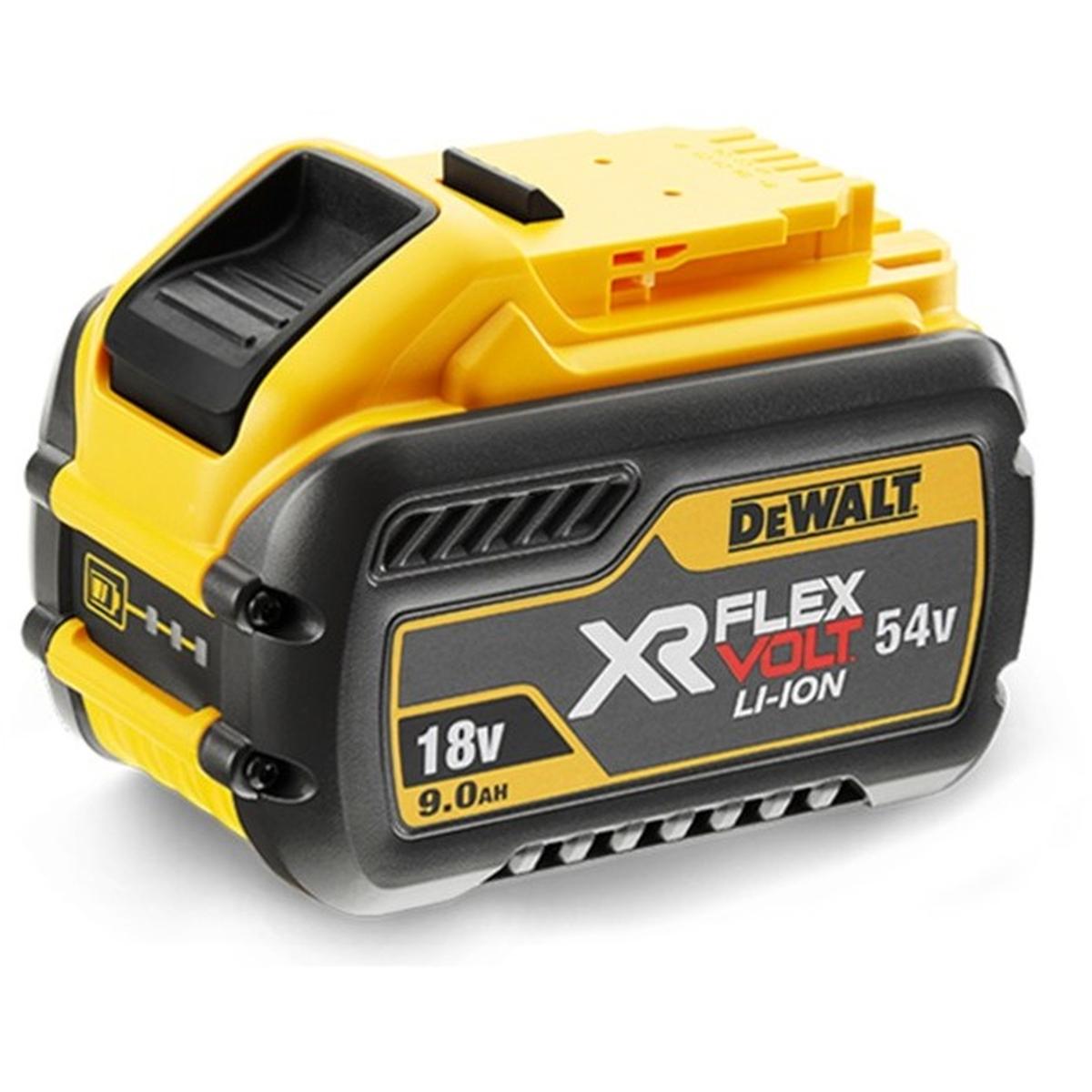 DeWalt XR FlexVolt DCB118X2-QW 54V Akku-Starterset schwarz/gelb