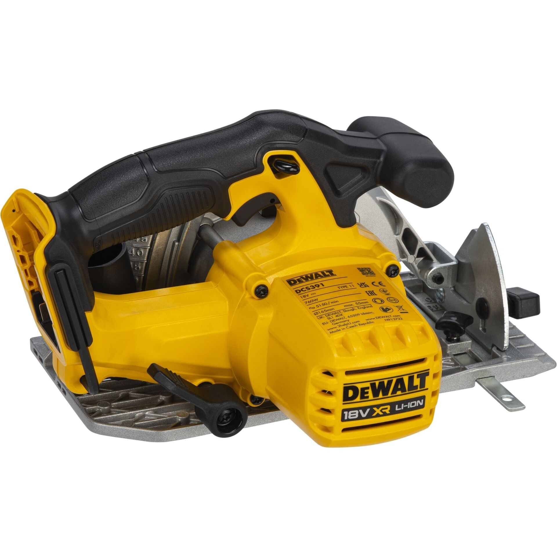 DeWalt DCS391N-XJ 18V Akku-Handkreissäge