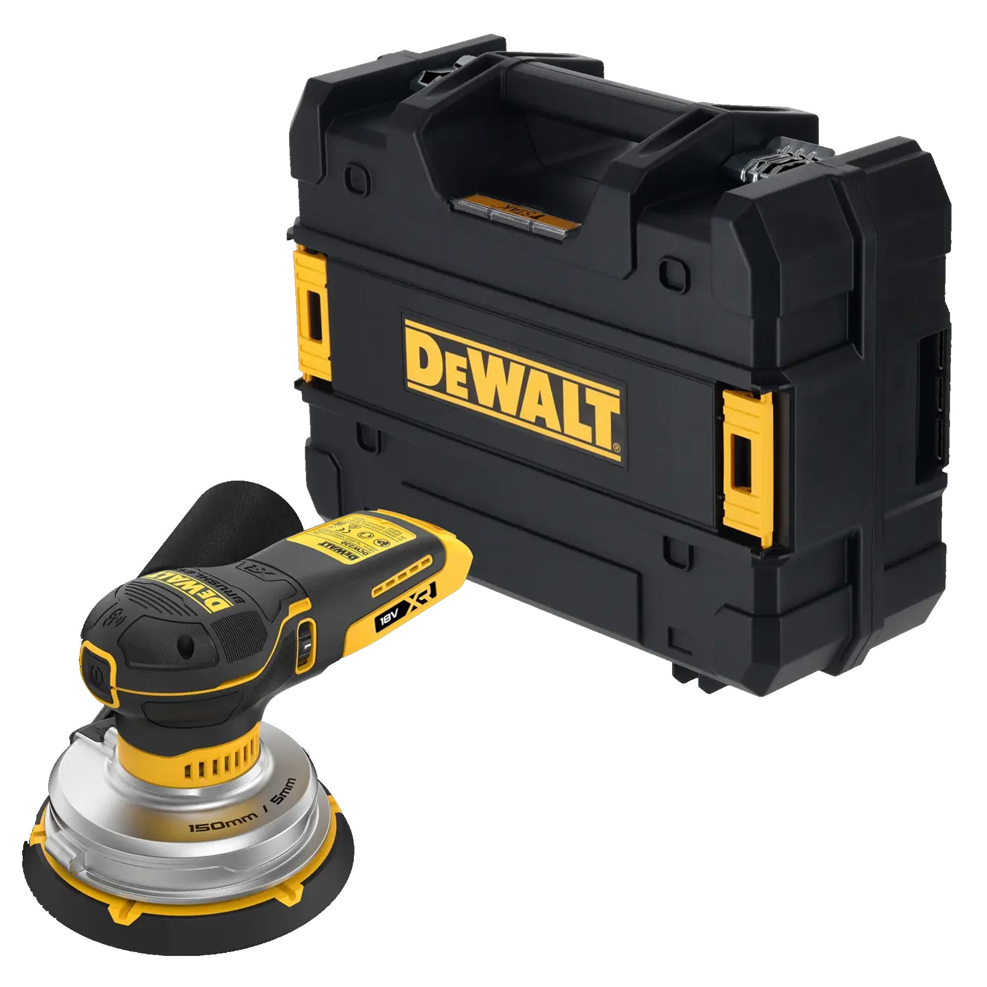 DeWalt DCW230NT 150mm Akku-Exzenterschleifer