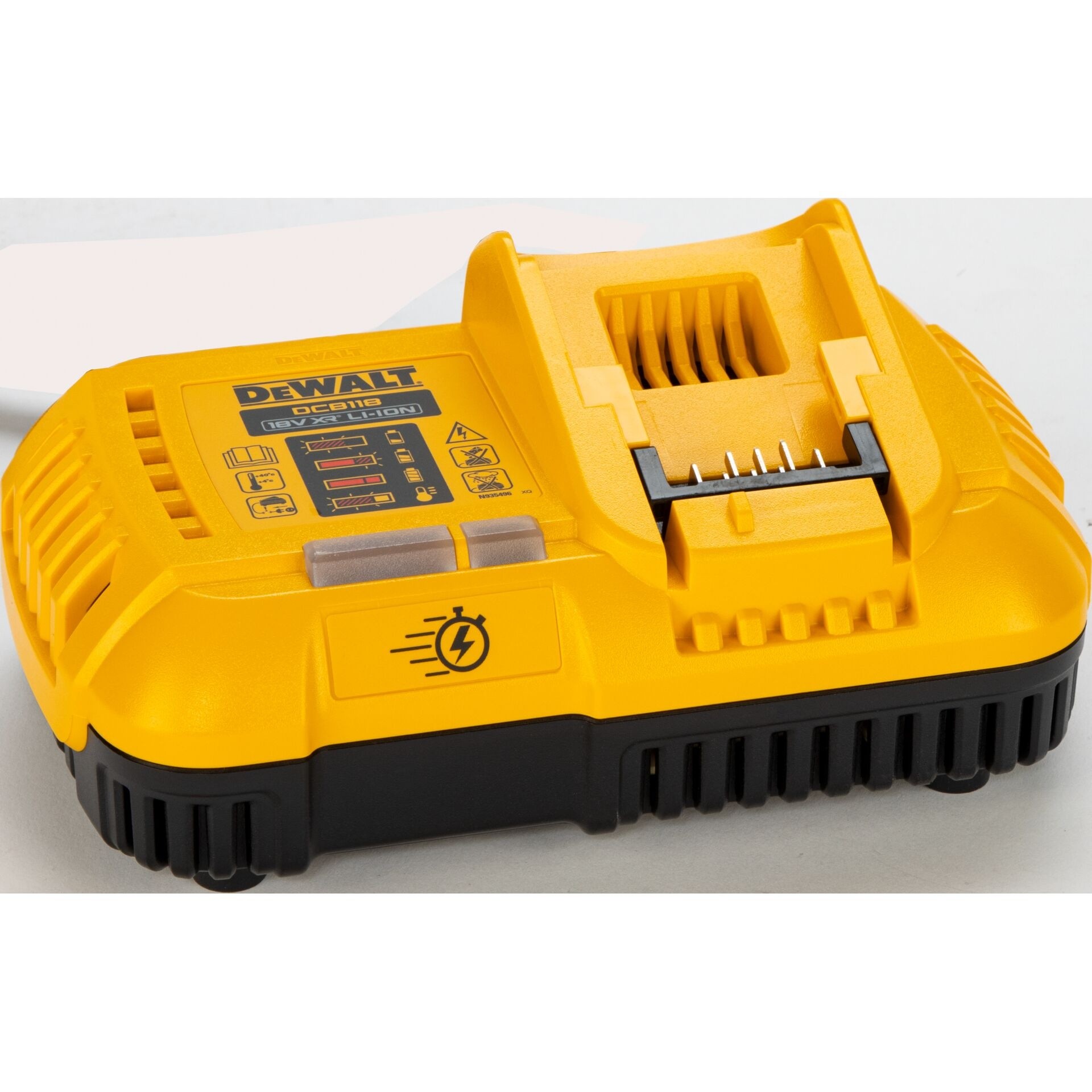 DeWalt DCB118XY2-QW Tabless Akku-Starter-Set mit Ladegerät und 2 Akkus