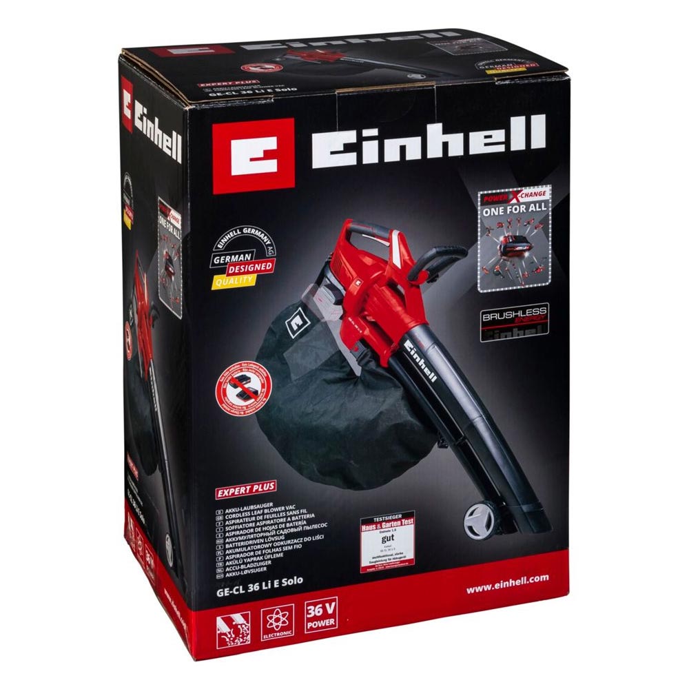 Einhell&#x20;GE-CL&#x20;36&#x20;Li&#x20;E-Solo&#x20;Power&#x20;X-Change&#x20;Akku-Laubsauger
