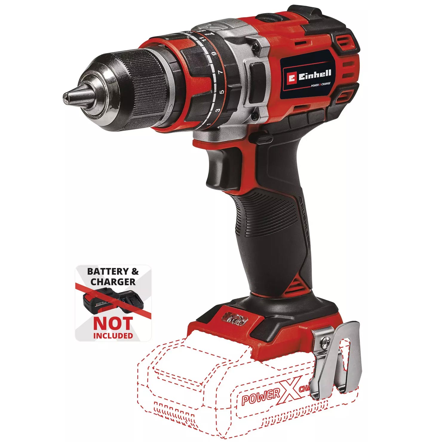 Einhell Professional TP-CD 18/50 Li-i BL Solo Power X-Change Akku-Schlagbohrschrauber