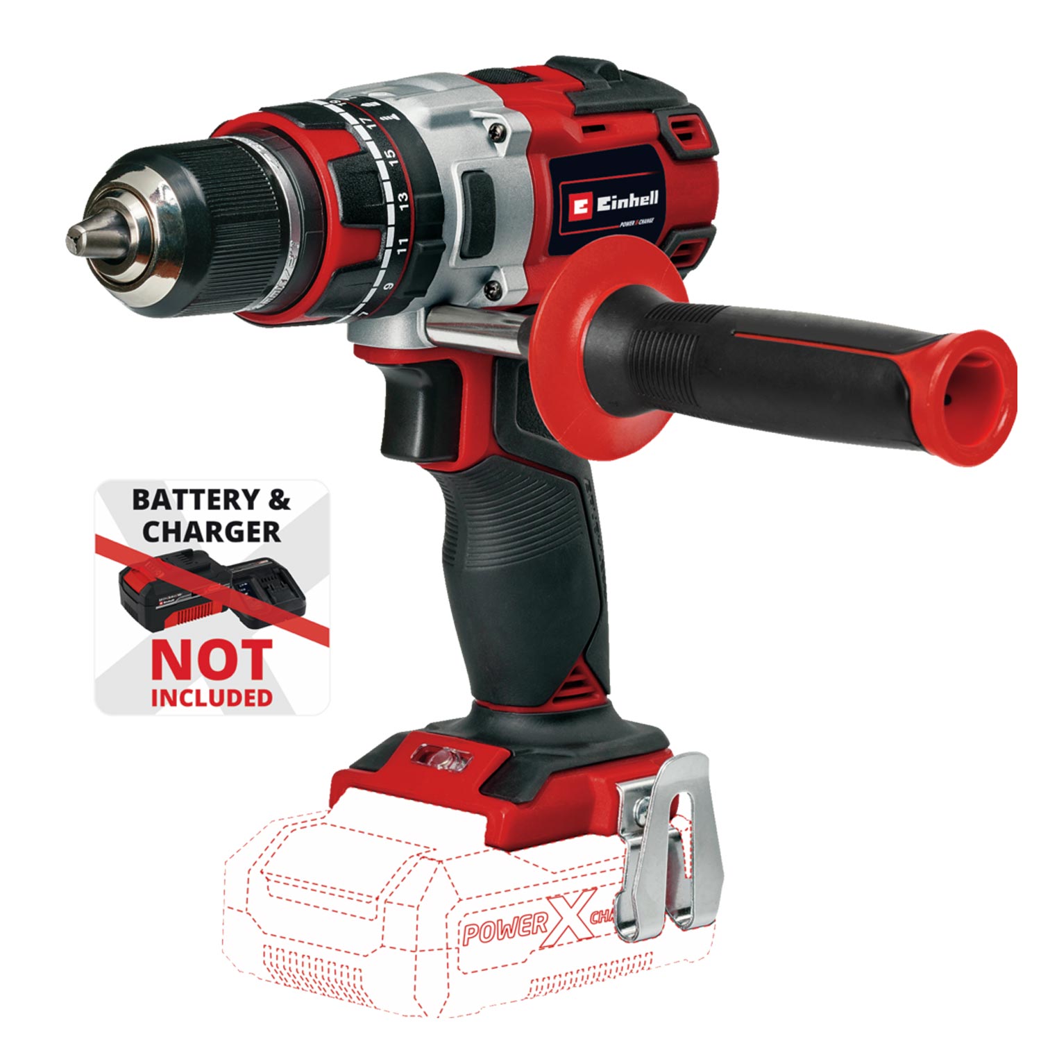 Einhell Professional TP-CD 18/80 Li-i BL - Solo Power X-Change Akku-Schlagbohrschrauber