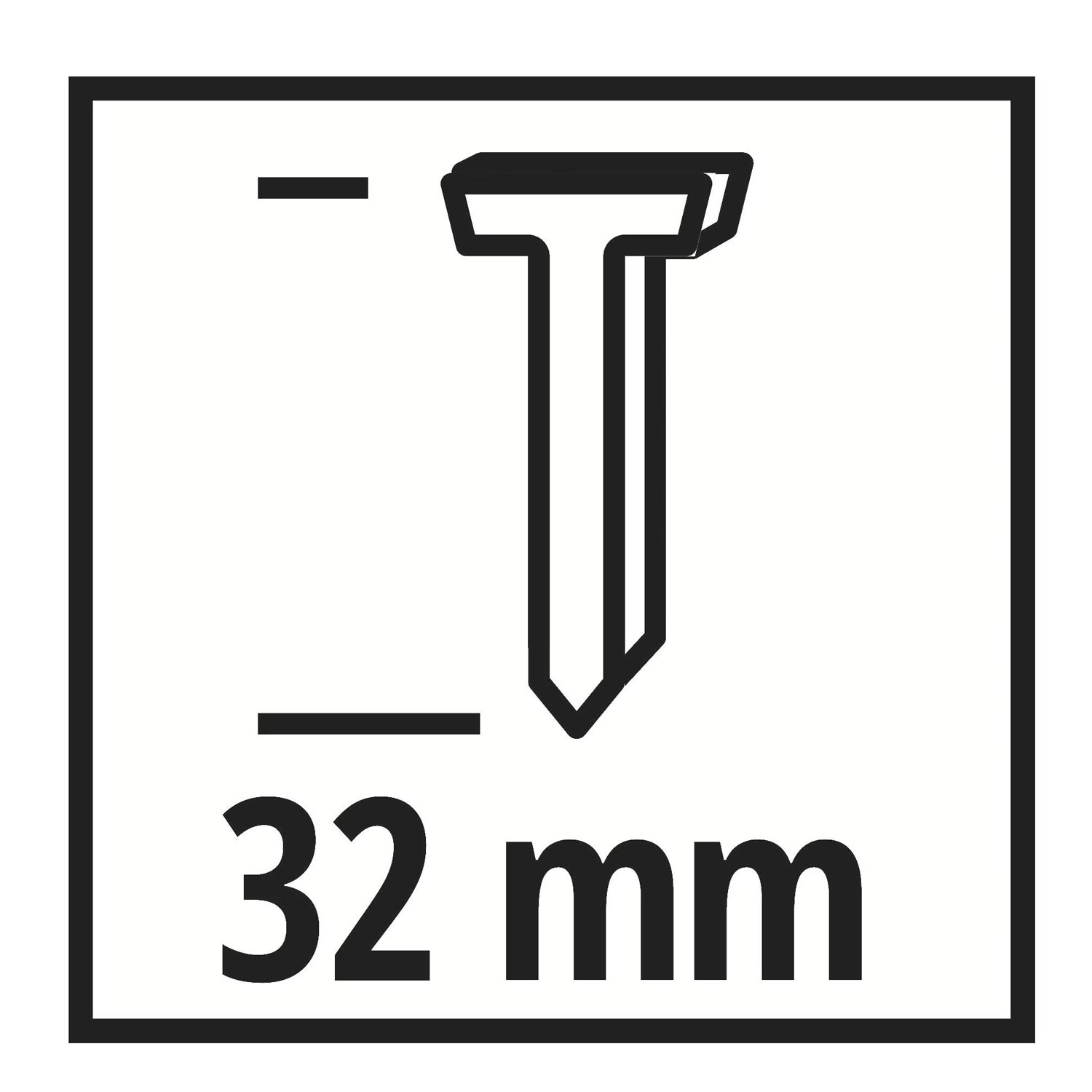 Einhell Nägel 32 mm Tackernägel 