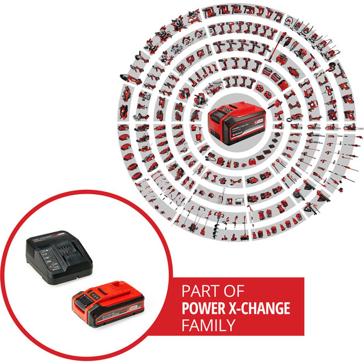 Einhell Power X-Change TE-HD 18 Li Akku-Bohrhammer 18V rot/schwarz