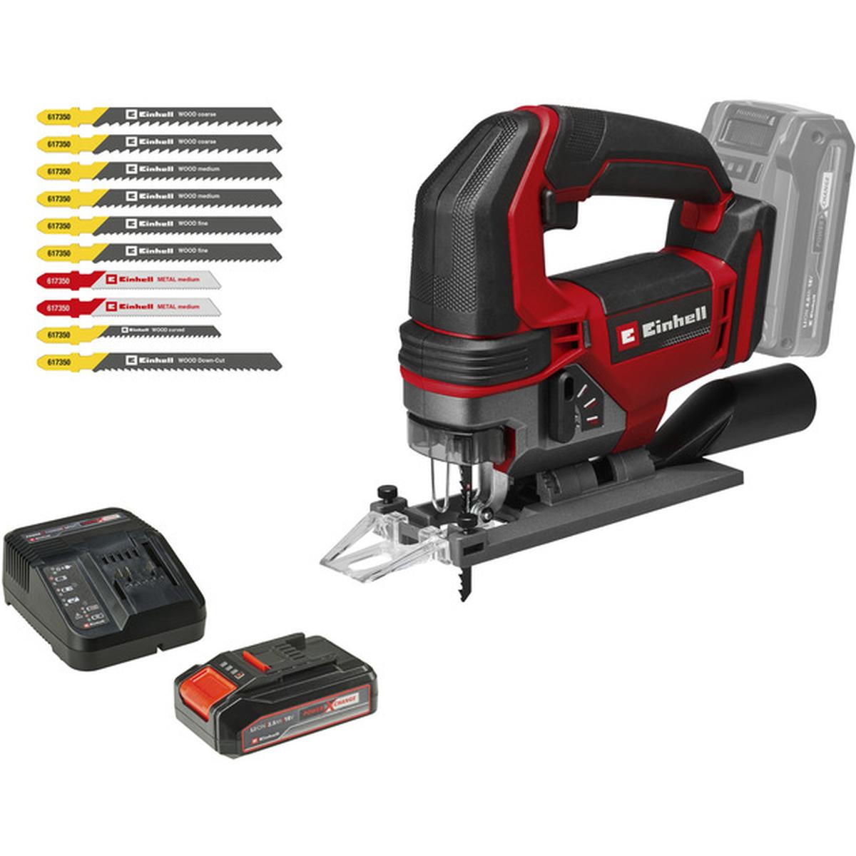 Einhell Power X-Change TE-JS 18/100 Li Akku-Stichsäge 18V rot/schwarz