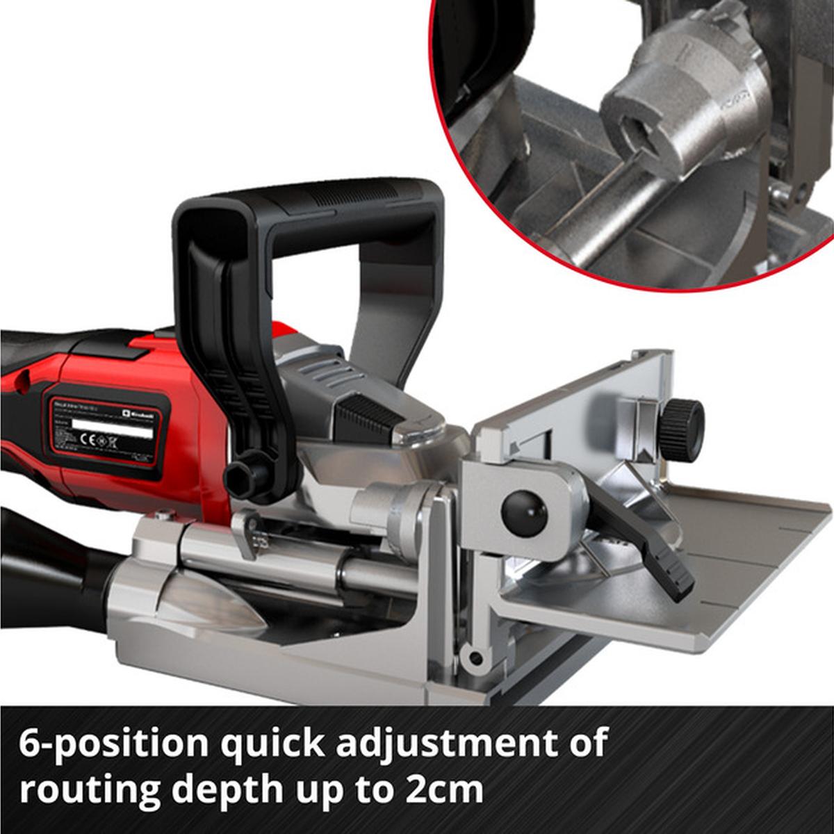 Einhell Power X-Change TE-BJ 18 Li-Solo 18V Akku-Flachdübelfräse