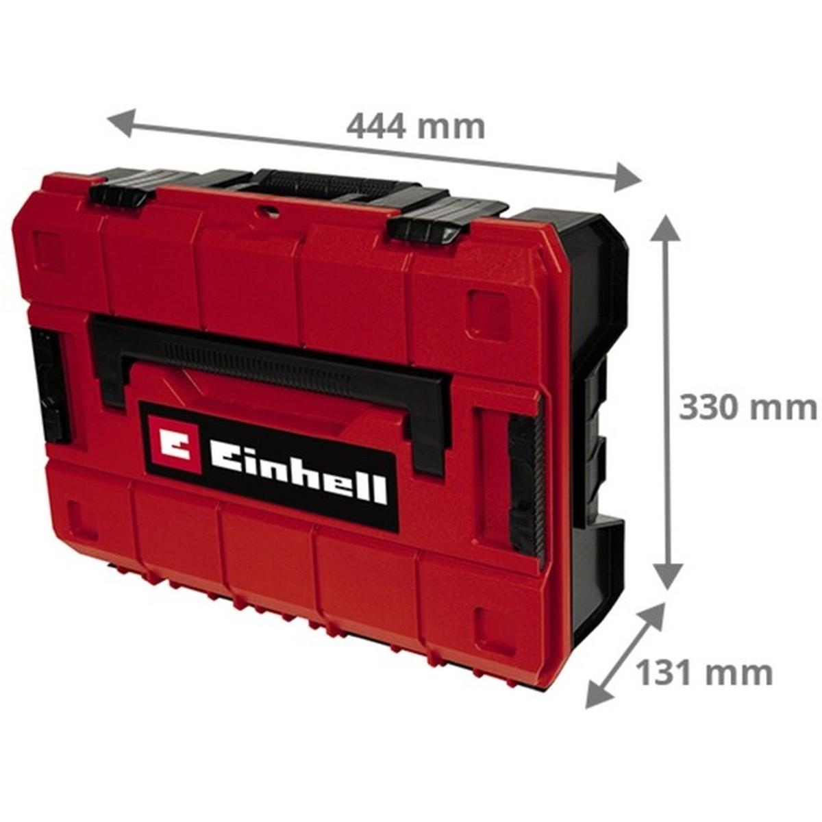 Einhell E-Case S-F Systemkoffer mit Rasterschaumstoff