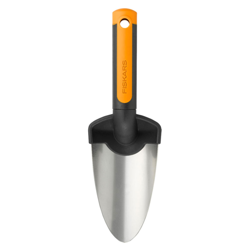 Fiskars Blumenkelle Premium schwarz/orange (1000726)