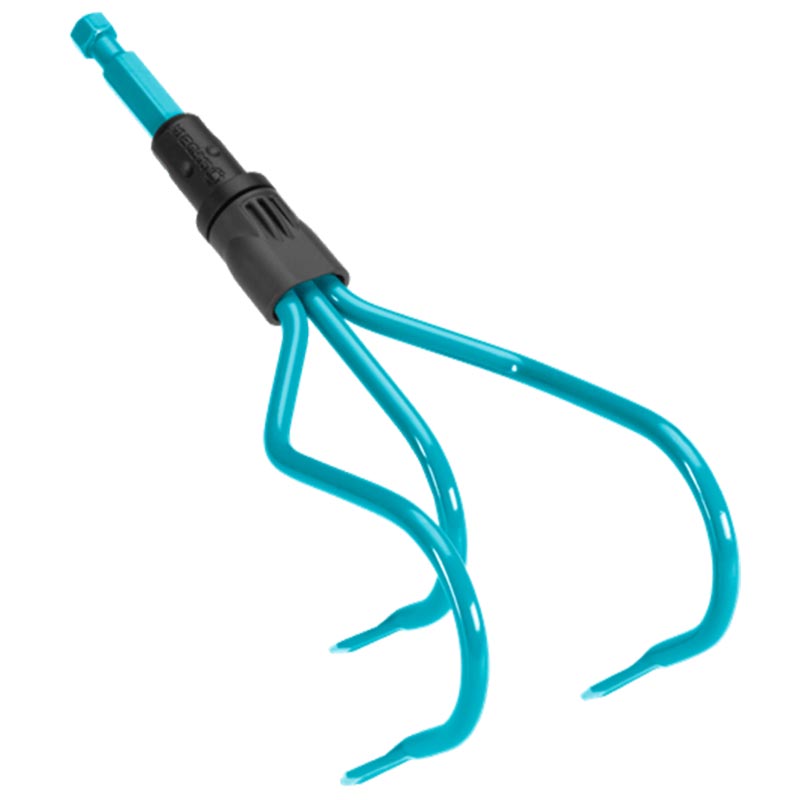 GARDENA 03135-20 combisystem-Kutivator, 3 Zinken, 10 cm breit