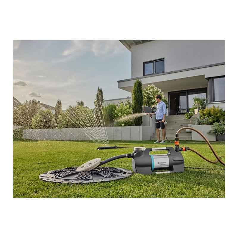 GARDENA 09057-61 Gartenpumpe 5600 Silent+