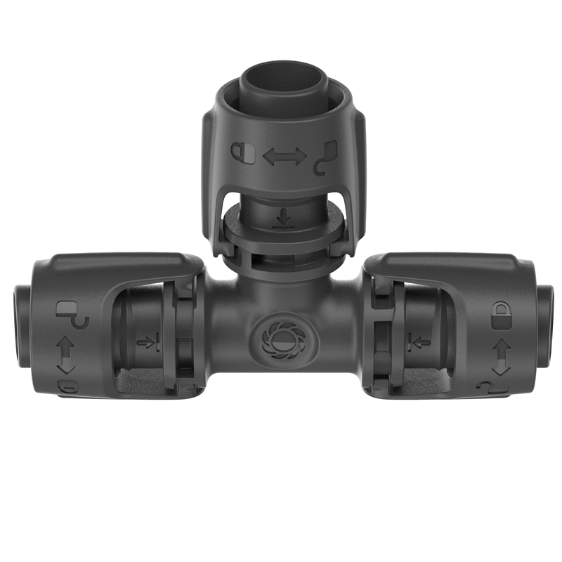 GARDENA 13201-20 Micro-Drip-System T-Stück 13 mm (1/2) - Inhalt: 2 Stück"