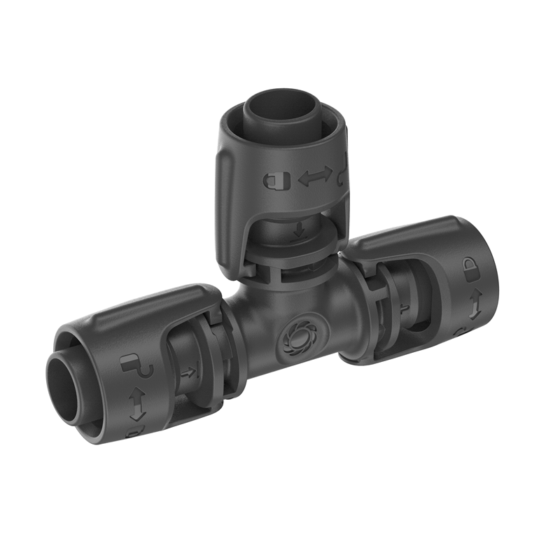 GARDENA 13201-20 Micro-Drip-System T-Stück 13 mm (1/2) - Inhalt: 2 Stück