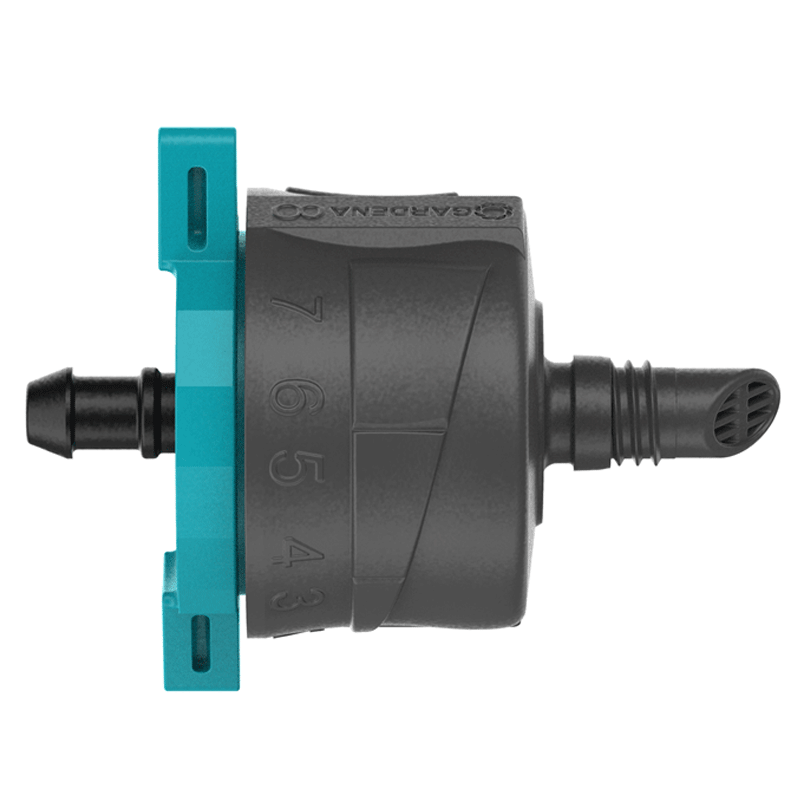 GARDENA 13304-20 Micro-Drip-System Regulierbarer Endtropfer 1-8 l/h, selbstregulierend