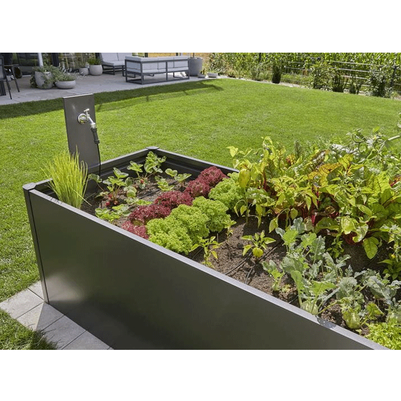 GARDENA 13455-20 Micro-Drip-System Tropfbewässerung Set Hochbeet/Beet (35 Pflanzen)