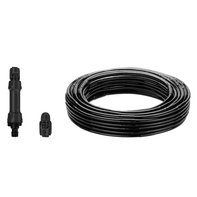 GARDENA 13501-20 Micro-Drip-System Tropfbewässerung Set Hecke/Sträucher (50 m)