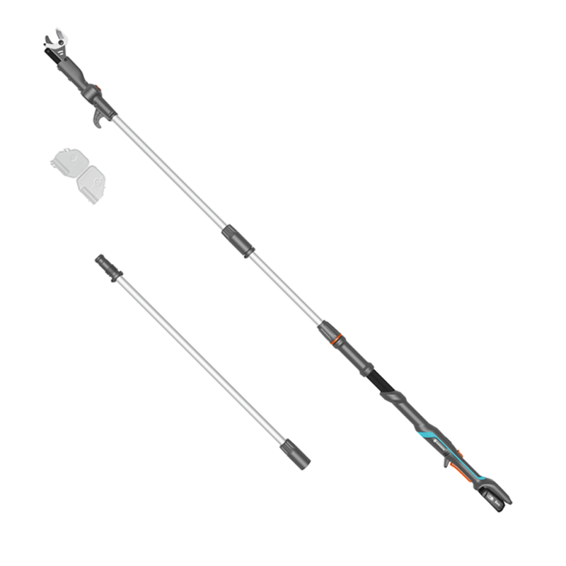 GARDENA 14776-20 Akku-Teleskop-Baumschere HighCut 360/18V P4A Ready-To-Use Set