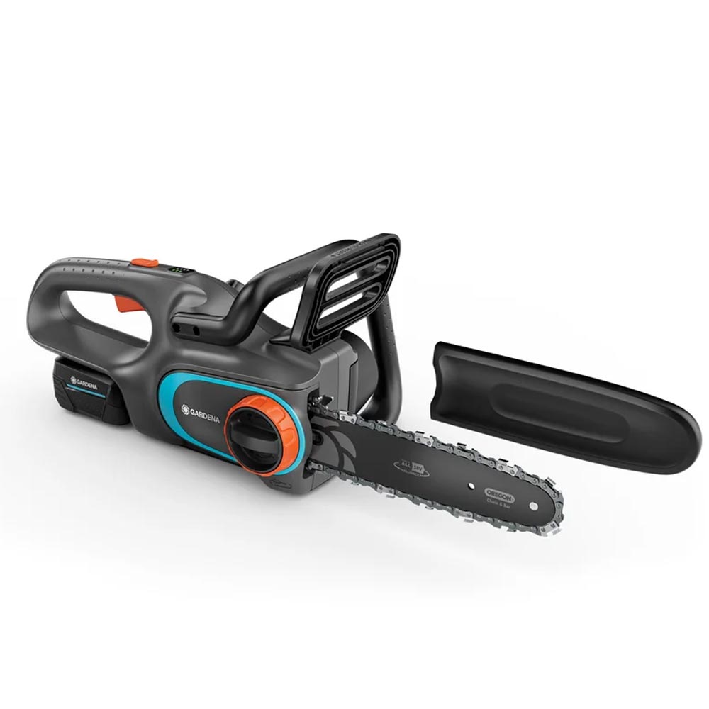 GARDENA 14790-20 Akku-Kettensäge PowerSaw 250/18V P4A Ready-To-Use Set