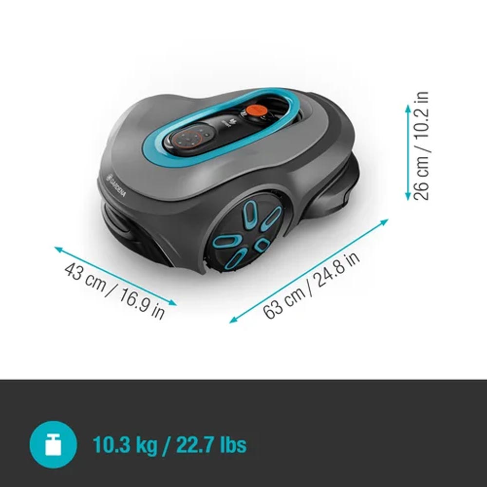 GARDENA 19902-20 Mähroboter smart SILENO max 1.200 m² (2.Wahl)