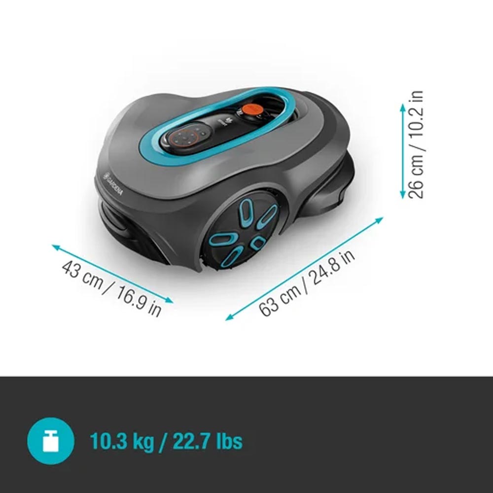 GARDENA 19903-20 Mähroboter smart SILENO max 1.500 m²